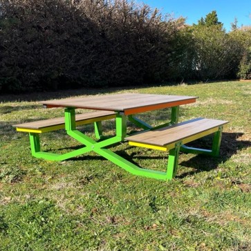 Table banc extérieur pour enfant Piccolo