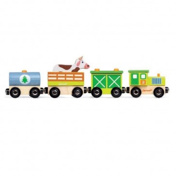 Le train de la ferme
