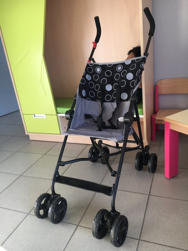 Poussette canne cars store
