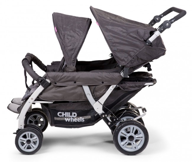 Poussette quadruple des la naissance outlet