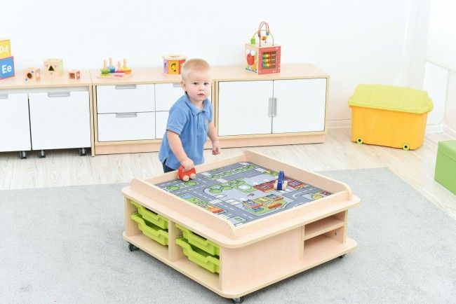 table basse securite bebe