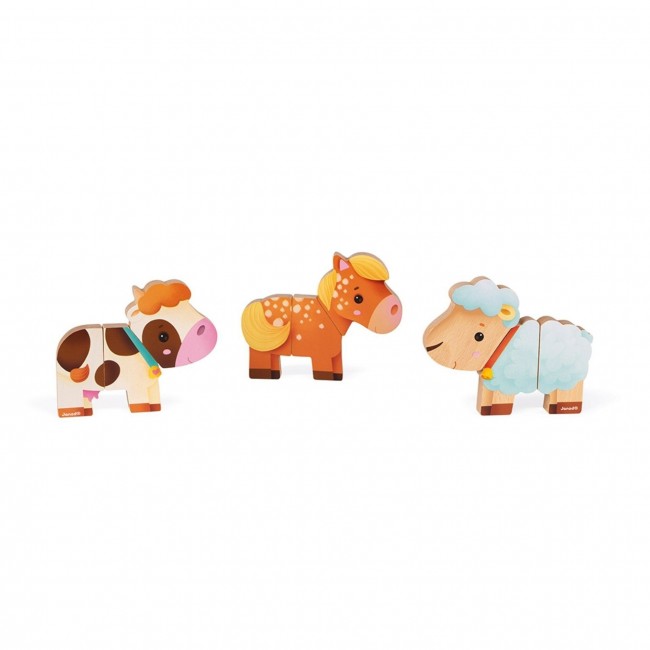 Bienvenue sur le site Les 3 Ours Puzzle magn?�tique les animaux de la ferme