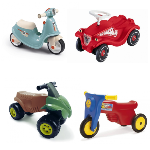 Assortiment de 4 porteurs moto quad scooter bobby car