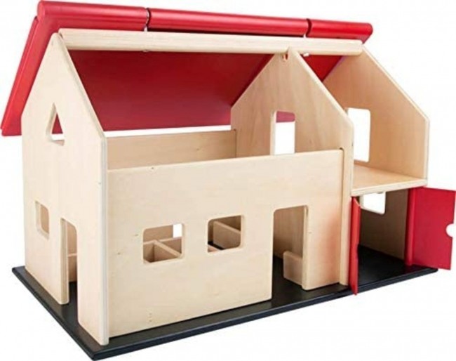 Ferme en bois jouet deals