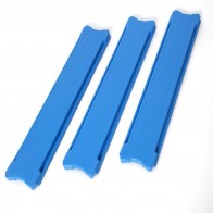 Lot de 3 Poutres bleues