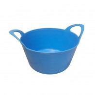 Bac de rangement flexible 12L Bleu ciel