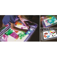 Bac d'activité transparent