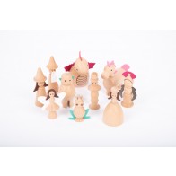 Blocs jeu les figurines enchantées