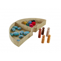 Panière pour table serpentin