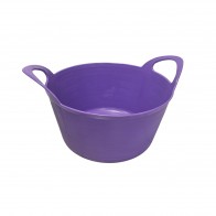 Bac de rangement flexible 12L violet