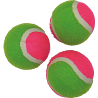 Lot de 3 balles pour cible velcro
