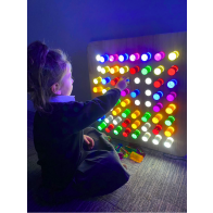 Panneau sensoriel lumineux