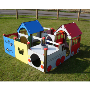 Dédale train camion