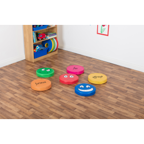 Assortiment de 6 coussins les émotions