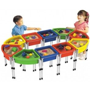 Bacs d'activités réglables Set 1 + Set 2 + Les couvercles DLSD