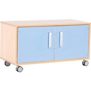 Lot de 2 portes avec poignées arrondies compatibles avec les meubles réf.16060/16061/16062 