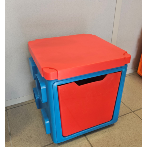 Boîte de rangement boxi Bleu avec bac avec couvercle Offert -  seconde main