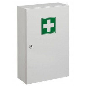 Armoire à pharmacie une porte blanche