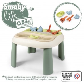 Table jeux de sable et d'eau recyclé