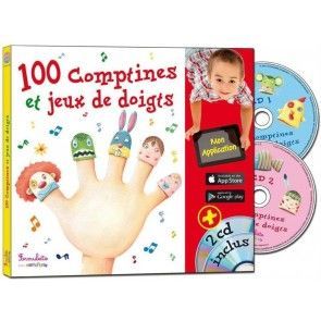 100 comptines et jeux de doigts