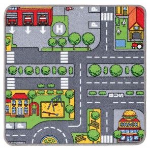 Tapis pour table d'activités La Ville