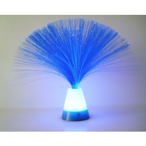 Assortiment de 4 mini lampes fibre optique