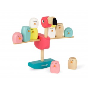 Jeu d’équilibre
Flamant rose