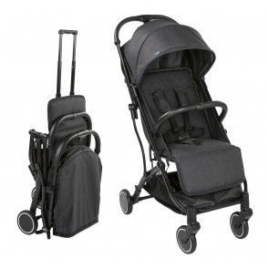 Poussette trolley pliante noir