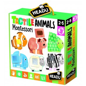 Grands puzzles tactiles les animaux