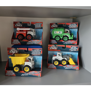 Camions de chantier - Assortiment de 4 - DLSD