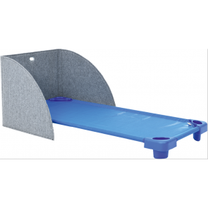 Lit couchette en mousse pvc pour matelas 60x120cm bleu Top crèches