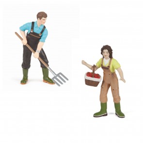 Les figurines de la ferme - Assortiment de 2 personnages