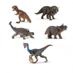Les dinosaures 1 -Assortiment de 5 figurines