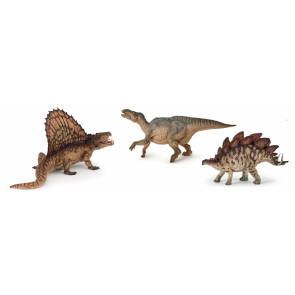 Les dinosaures 2 -Assortiment de 3 figurines