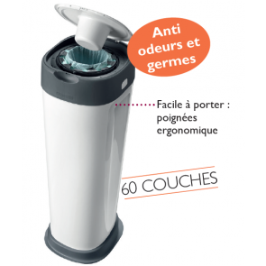 Poubelle à couches XL  T&C  