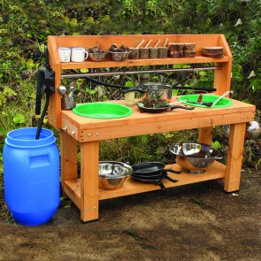Cuisine de plein air Mudi avec pompes