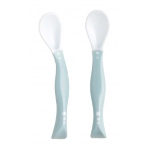 Cuillères d'apprentissage orientable - lot de 2