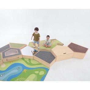 Podium de jeu 9 modules Set A