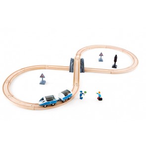 Circuit de train en 8