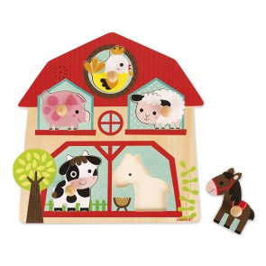 Puzzle musical les copains de la ferme