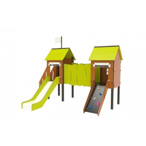 Structure de jeu extérieure Promenade  fixations courtes ou longues à préciser