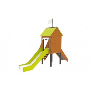 Structure de jeu extérieure Ecologrimpe fixations courtes ou longues à préciser