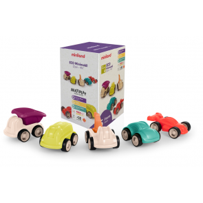 Véhicules Eco Minimobil (assortiment de 5) 12 cm