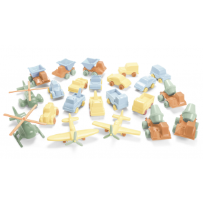 Véhicules pastel (assortiment de 22)  