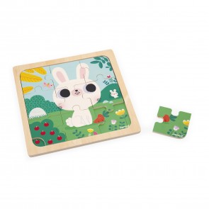 Puzzle 9 pièces Lapin