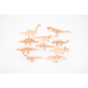 Blocs jeu les dinosaures