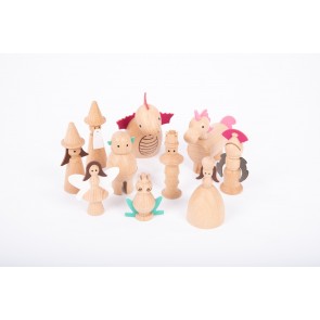 Blocs jeu les figurines enchantées