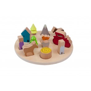Puzzle 3d ferme