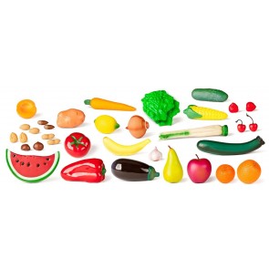 Fruits et légumes - Assortiment 35 pièces