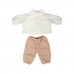 Ensemble vêtements poupon pull et pantalon 38 cm